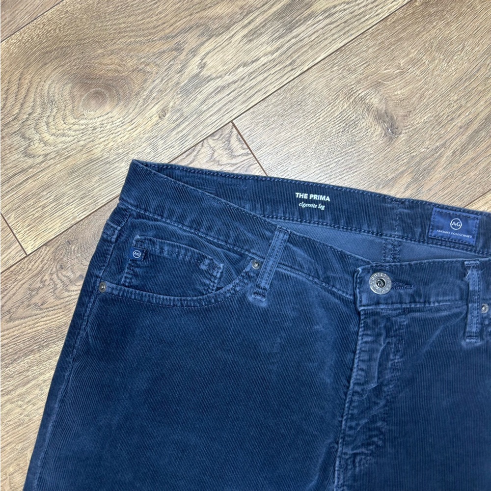 Adriano Goldschmied The Prima Cigarette Leg in gray corduroy Size 30 *FE - Picture 5 of 11